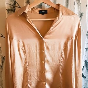 Gold Silk Blouse